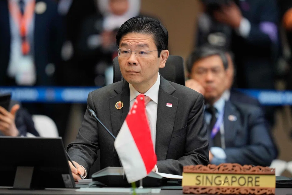 Perdana Menteri, Encik Lawrence Wong, menghadiri Sidang Kemuncak Asean Plus Three (APT) pada 27 Oktober di Kuala Lumpur, Malaysia.