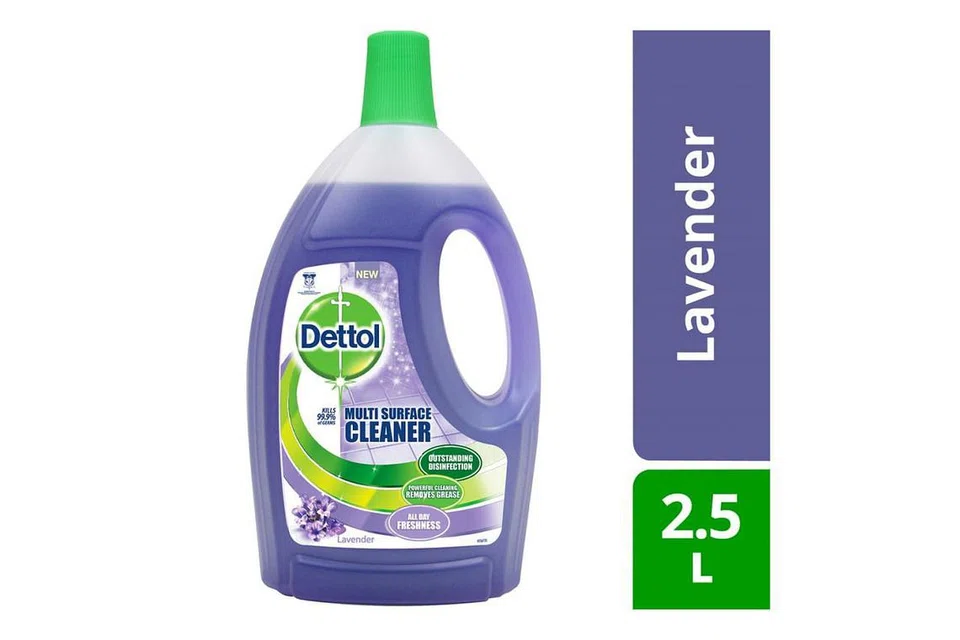 Pembersih permukaan 4 dalam 1 Dettol - Lavender.
