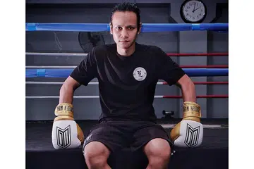 CEKAL: Muhamad Ridhwan Ahmad, yang juga dikenali sebagai The Chosen Wan, selepas memenangi Kejohanan Featherweight Asia Persatuan Tinju Dunia pada 2017, kini mengendalikan dua gimnasium Legends Fight Sport, tetap bersemangat meneruskan perjuangan dalam sukan tinju biarpun kini peluang bertandingan terlalu terhad gara-gara pandemik di seluruh dunia. - Foto BM oleh KHALID BABA