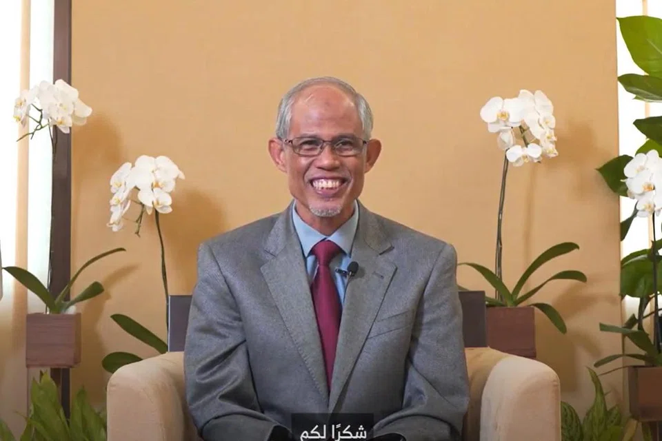 UCAP TAHNIAH: Dalam satu hantaran di Facebook pada Rabu, Menteri Pembangunan Sosial dan Keluarga, Encik Masagos Zulkifli Masagos Mohamad, mengutus ucap tahniah kepada Presiden baru Pertapis, Encik Mohamed Shaharin Mohamed Nordin.