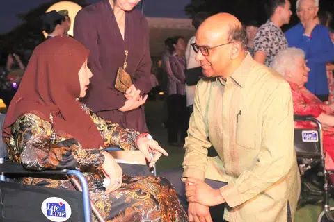 Presiden Tharman, Mantan Wanita Pertama Singapura
