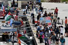 kapal flotila, Gaza, Israel