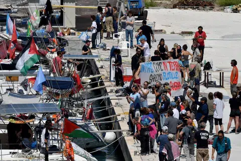 kapal flotila, Gaza, Israel