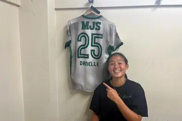 Danelle Tan, membuat penampilan sulungnya dalam Liga Pemerkasaan Wanita (WE) Jepun pada 10 Ogos. 