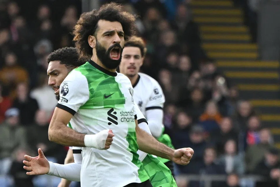 PEMAIN AZIMAT: Mohamad Salah seperti biasa akan menjadi ayam tambatan Liverpool apabila mereka menerima kunjungan United ke Anfield nanti. 