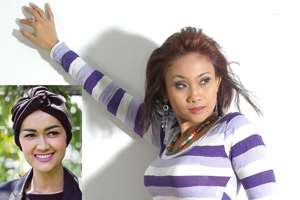 LYNN MALIK: Ingin sama-sama membantu meringankan beban penghibur Indonesia, Julia Perez (gambar sisipan), yang menderita barah serviks. - Foto-foto fail, TRIBUN NEWS