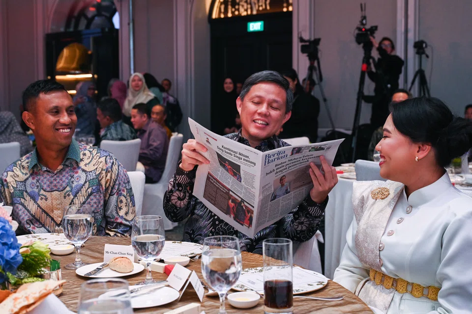 Berita Harian, Anugerah Jauhari, Chan Chun Sing