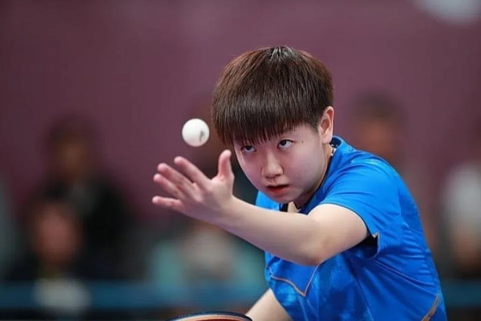 Harapan China bagi pingat emas, Sun Yingsha.