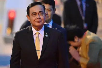 MAHU WUJUD DEMOKRASI: Encik Prayut menyatakan Thailand kini akan berfungsi sebagai sebuah demokrasi normal. - Foto AFP