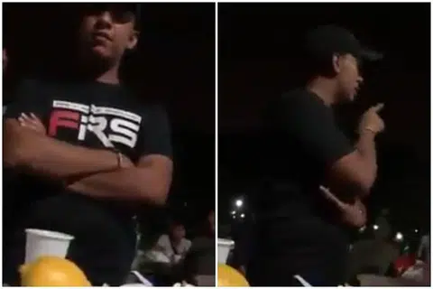 BUKAN PEGAWAI POLIS: Dalam video itu, lelaki berusia 20 tahun ini mendakwa bahawa dirinya pegawai polis beberapa kali.