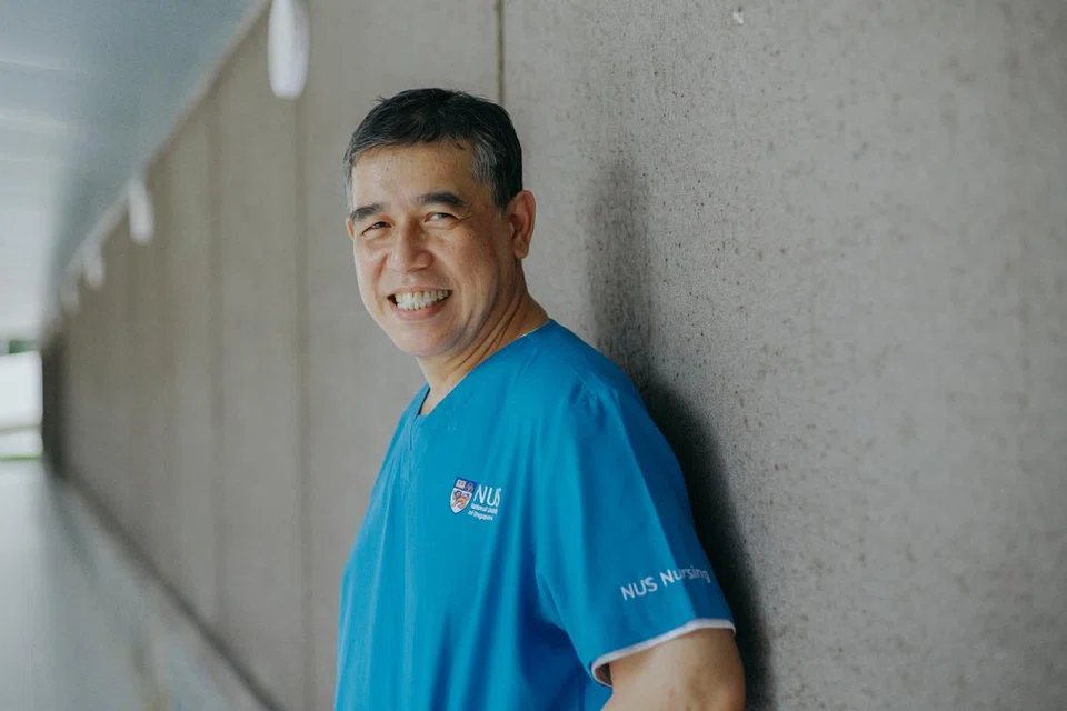 Encik Khaider Khalid bakal memulakan bon tiga tahun pada September kelak di Hospital Besar Ng Teng Fong (NTFGH) sebagai jururawat staf.