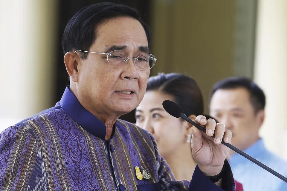 BERSARA: Encik Prayut Chan-o-cha akan kekal sebagai perdana menteri sementara hingga kerajaan baru ditubuhkan.