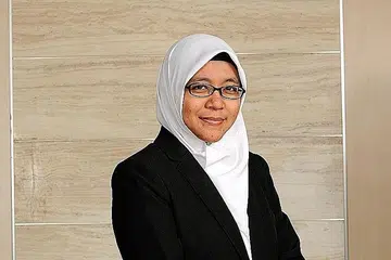 Timbalan Pengarah Dasar dan Pembangunan Ugama (Fatwa), Majlis Ugama Islam Singapura (MUIS), Ustazah Raihanah Halid.