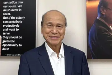 Pengerusi Pertubuhan Ikatan Masyarakat Selamat, Tan Sri Lee Lam Thye.