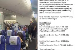 Penerbangan Scoot, Kuala Lumpur ke Singapura, terpaksa dibatalkan, kerosakan teknikal