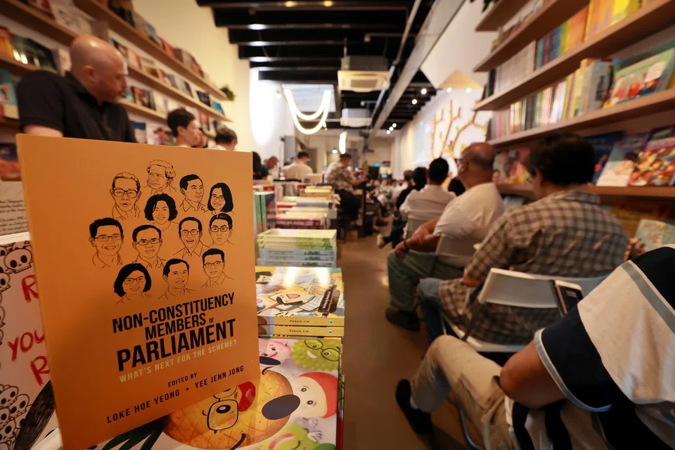 Majlis pelancaran buku Non-Constituency Members of Parliament: What’s Next for the Scheme? berlangsung pada 18 Julai di Book Bar di Duxton Road.