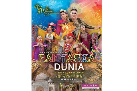 PELUANG TUNJUK BAKAT: Untuk projek pementasan kali ini, seramai 60 penari belia dan pemuzik daripada Akademi Seni Pementasan Sri Warisan (SWAPA) akan bergabung tenaga dengan 12 penari daripada Artiste Seni Budaya (ASB). - Foto SRI WARISAN SOM SAID