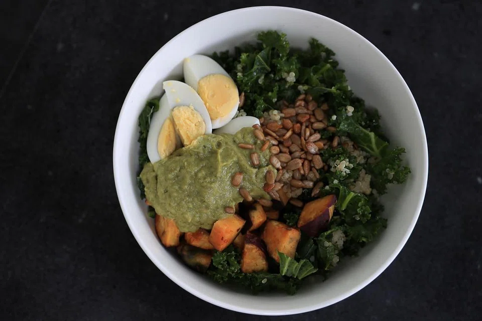 Salad Quinoa & Sos Alpukat. - Foto BH oleh TIMOTHY DAVID