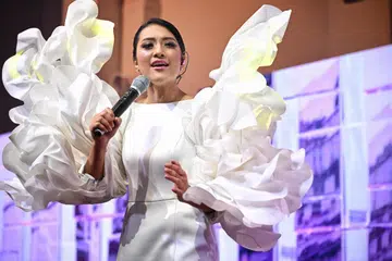 Identiti Amni Musfirah sebagai anak watan berkembang dengan peluang mempersembahkan tiga lagu semasa segmen pertunjukan Perbarisan Hari Kebangsaan (NDP) 2024.