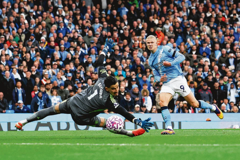 Liga Perdana England, EPL, derby, Manchester United, Manchester City, Erling Haaland