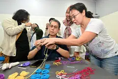 Faishal Ibrahim, Health Knits, hgef, Haslinda Putri Harun