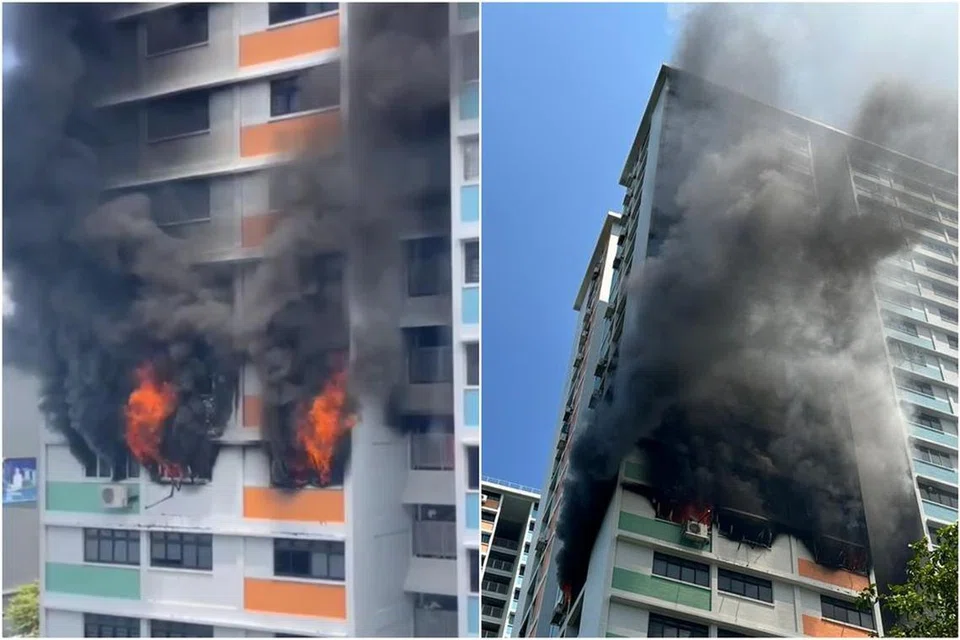 Pasukan Pertahanan Awam Singapura (SCDF) menyatakan bahawa mereka menerima maklumat mengenai kebakaran di Blok 229, Lorong 8 Toa Payoh, sekitar 1 petang.