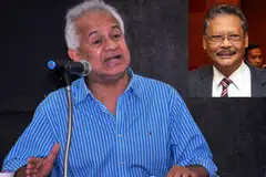 BELUM PASTI: Langkah Pentadbiran Pakatan Harapan mencalonkan peguam kanan, Encik Tommy Thomas, sebagai Peguam Negara menggantikan Tan Sri Apandi Ali (gambar sisipan), yang kini diarahkan bercuti, tidak diterima Yang DiPertuan Agong. - Foto THE STAR