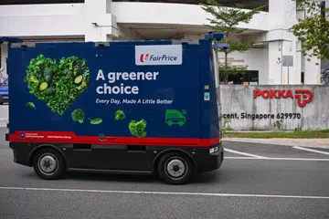 FairPrice, AV, kenderaan berautonomi, Pokka
