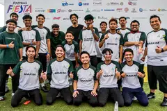 Padang menjadi saksi semangat luar biasa warga Masjid Alkaff Kampung Melayu (MAKM), apabila kedua-dua pasukannya, Belia Alkaff dan Abang Abang Alkaff, turun beraksi dalam Football Fiesta 2026 pada 7 Jun lalu di Pusat Latihan Lion City Sailors. 