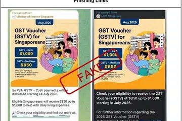 Mangsa penipuan akan menerima mesej yang mengandungi infografik yang menggesa mereka menyemak kelayakan menerusi pautan palsu yang akan menyebabkan akaun Telegram mereka diambil alih.