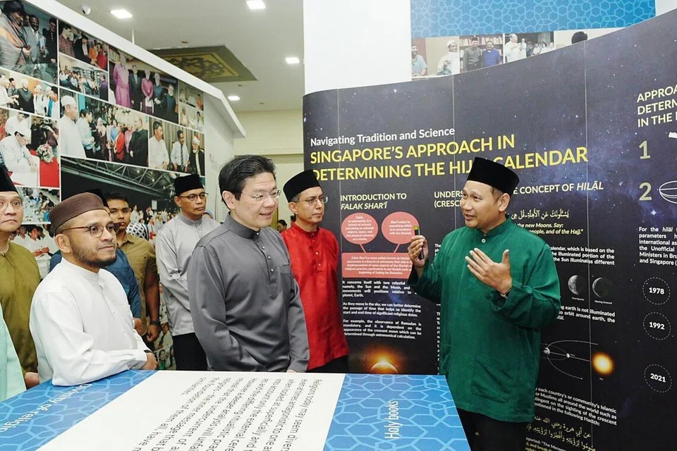 buka puasa, Perdana Menteri, Encik Lawrence Wong, Pusat Harmoni di Masjid An-Nahdhah, Mufti Dr Nazirudin Mohd Nasir, Dr Muhammad Faishal Ibrahim, anggota Jawatankuasa Falak, Encik Muhammad Faizal Othman.