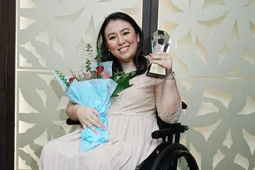 Cik Jean Ling Ching Yee, pemenang Anugerah Ibu Teladan Muda ke-31 anjuran Jamiyah Singapura.