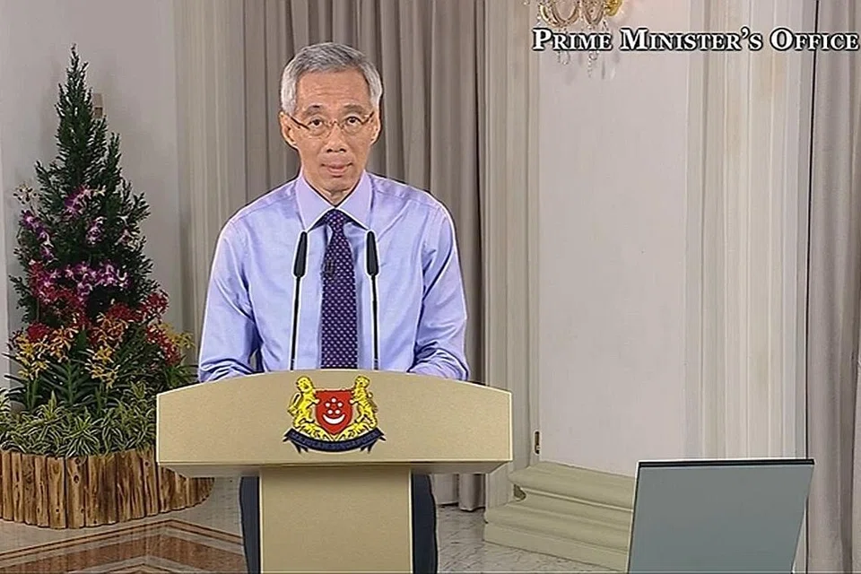 PM Lee Hsien Loong.