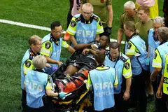 Ismael Kone, kecederaan bola sepak, patah kaki