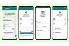CONTOH PEMBAYARAN DI WHATSAPP