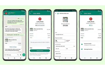 CONTOH PEMBAYARAN DI WHATSAPP