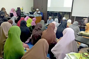 SEPERTI DULU: Acara khatam Al-Quran bakal diadakan di Pergeraq secara fizikal pada tahun ini setelah tiga tahun dilakukan dalam talian. - Foto PERGERAQ, dirakam pada 2018.