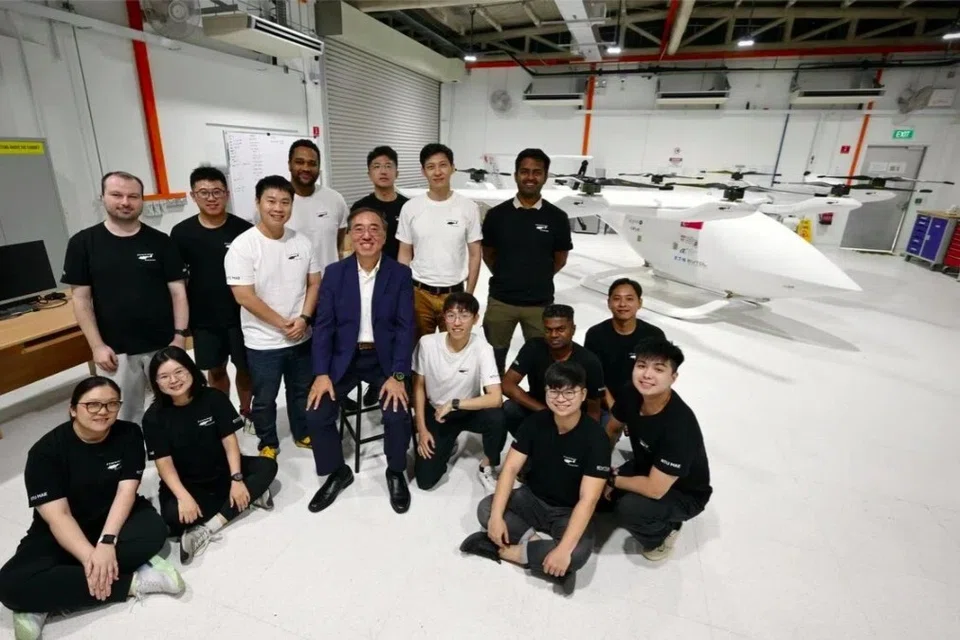 Pesawat elektrik, eVTOL, NTU, diuji di Jerman