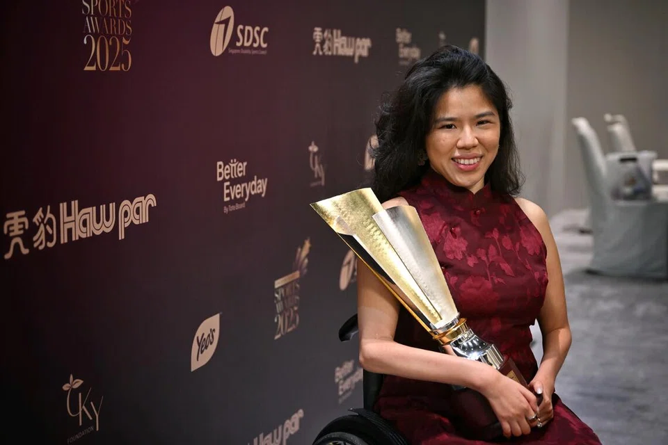 Yip Pin Xiu, Atlet Wanita Terbaik 2025, Anugerah Sukan Kurang Upaya Singapura (SDSA)