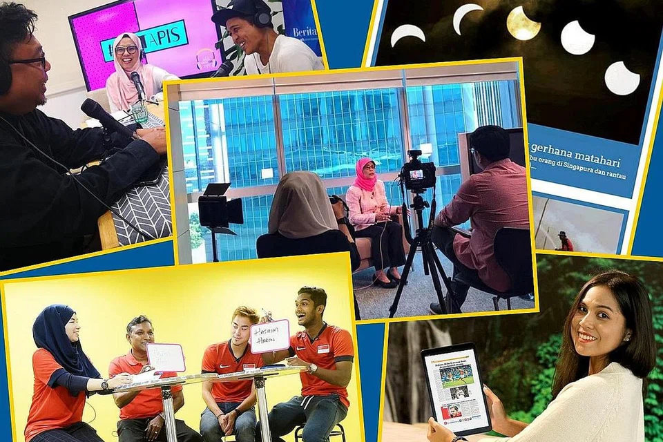 MENYAMPAIKAN KANDUNGAN PELBAGAI WADAH: Sedang BH mempelbagaikan wadah kandungannya, namun sama ada menerusi cetak, digital, video atau 'podcast', akhbar ini berpegang kepada prinsip menyampaikan maklumat, mendidik dan menghibur dengan bertanggungjawab. - Foto BH oleh NUR SYAMIMI AWALLUDDIN