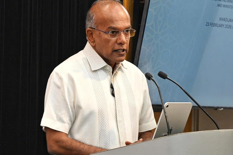 Shanmugam, RRG, tindakan tegas, individu yang sertai konflik di luar negara