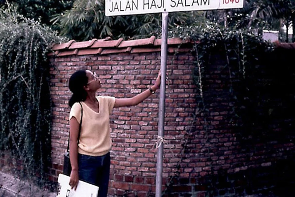 JALAN DINAMAKAN SEMPENA NAMA TOKOH: Jalan Haji Salam mendapat namanya sempena nama Haji Salam Haji Sulaiman, yang datang ke Singapura pada 1835 dan membuka kampung di kawasan itu. - Foto fail daripada PEMBACA BERITA HARIAN