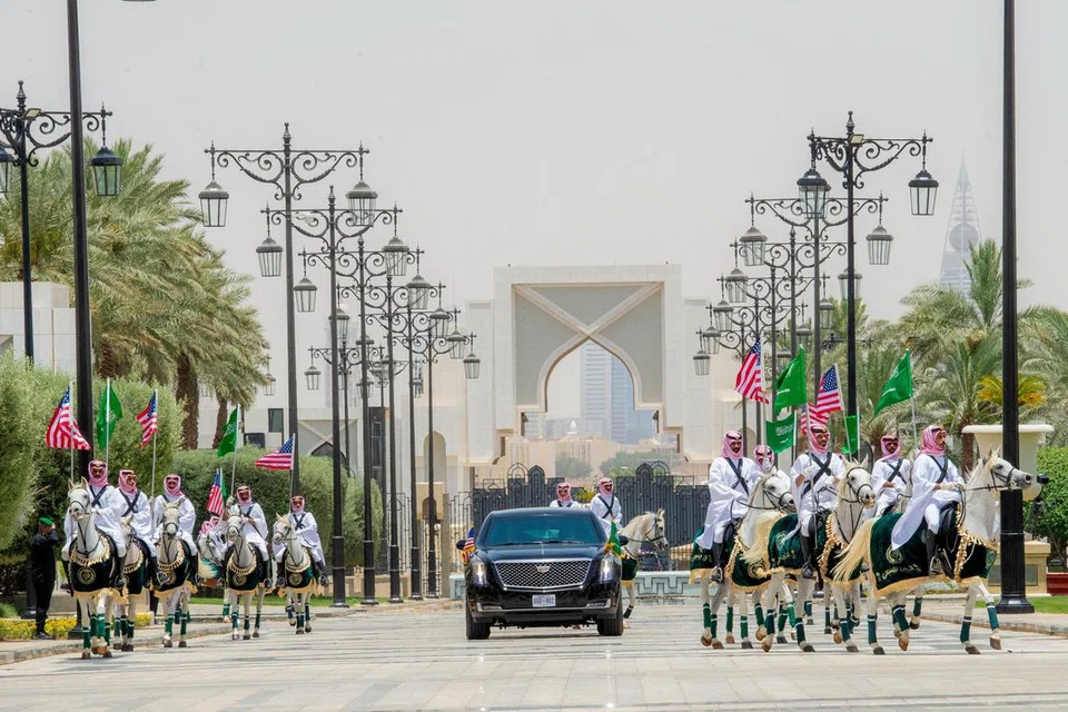donald trump, riyadh