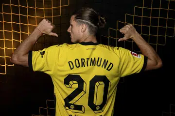 SERTAI KELAB SETERU: Marcel Sabitzer menyertai Borussia Dortmund daripada Bayern Munich. 
