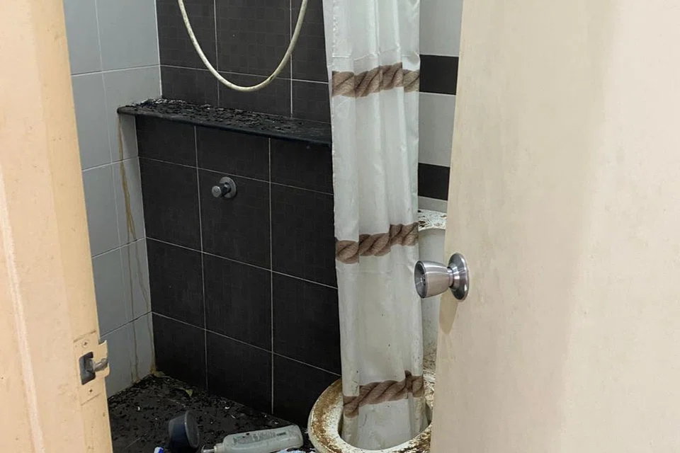 GELI-GELEMAN: Cik Siti Hazirah Hamid diberitahu tikus memasuki rumah melalui lubang tandas. Meski tertutup, tikus masih boleh menolak keluar kerana penutup tandas ringan. Ia juga menyebabkan najis terkeluar dari tandas. 