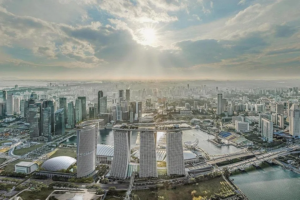 DITANGGUH: Peluasan Marina Bay Sands (MBS) Singapura yang dirancang dijangka akan ditangguh sekali lagi, tanpa pengesahan mengenai bila pembinaan akan mula, kata pemilik dan pengendali AS resort bersepadu itu dalam laporan tahunan terkininya. - Foto LAS VEGAS SANDS CORP
