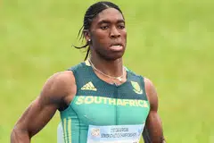Juara dunia dan Olimpik, Caster Semenya - Foto AFP