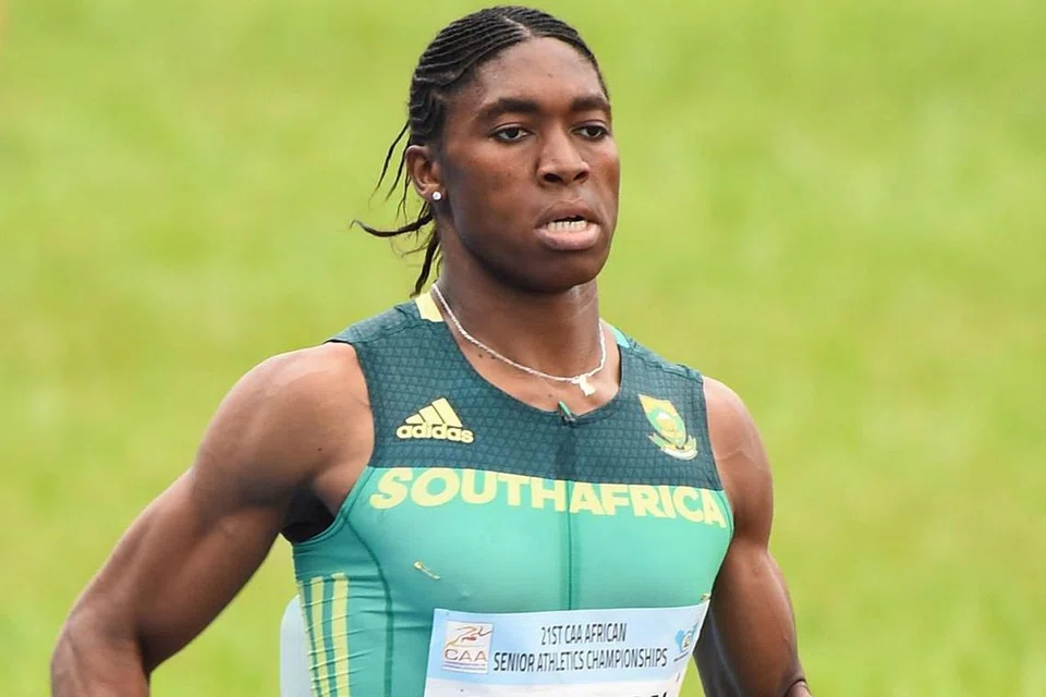 Juara dunia dan Olimpik, Caster Semenya - Foto AFP