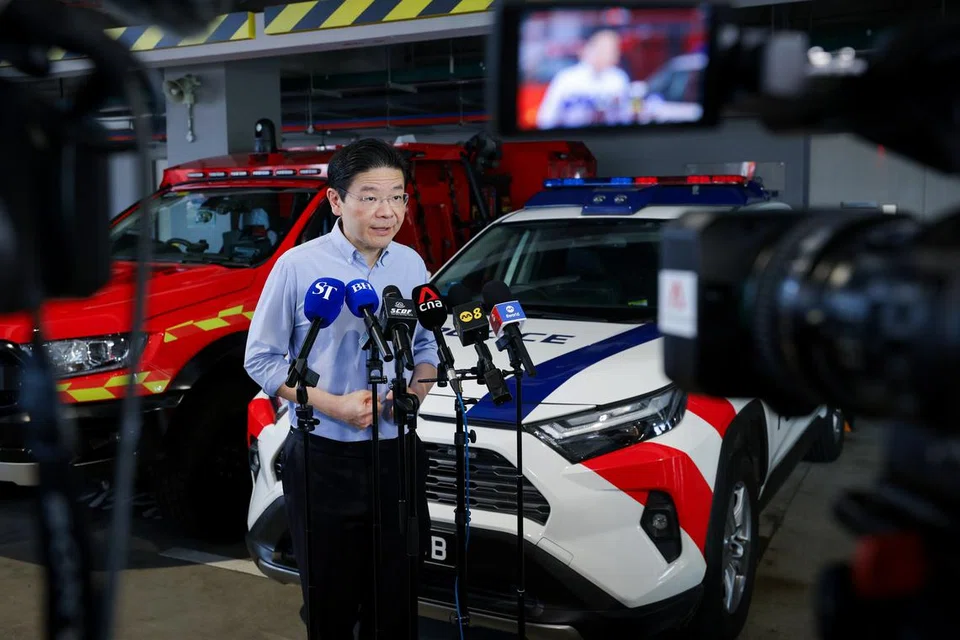 Perdana Menteri Lawrence Wong berkata pasukan Home Team bukan sahaja ditugaskan untuk memastikan keselamatan Singapura, malah berpeluang menyertai misi bantuan kemanusiaan.