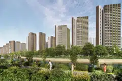SAMBUTAN JUALAN FLAT : Setakat 5 petang Selasa, terdapat kira-kira 1.6 pemohon kali pertama bersaing untuk setiap satu daripada 544 flat lima bilik dan tiga generasi di Rail Green I dan II Choa Chu Kang @ CCK dan setiap satu daripada 313 flat lima bilik di Tengah’s Plantation Edge I dan II.